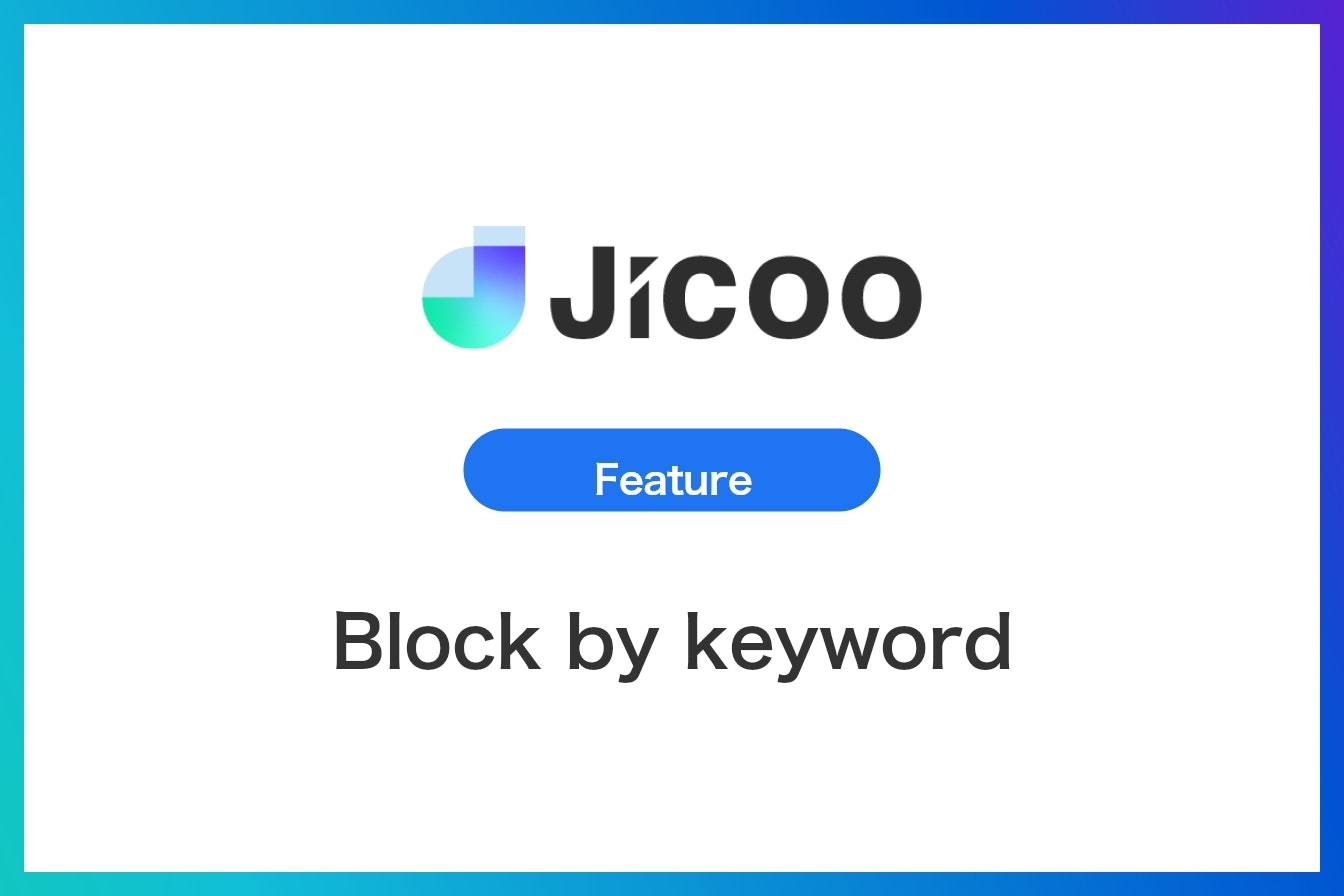 Block by keyword
