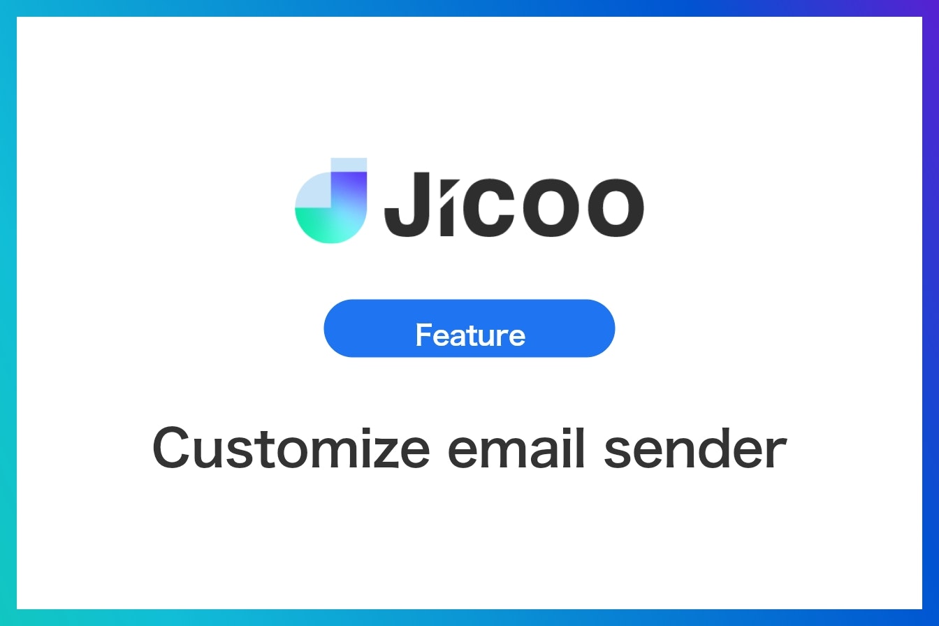 Customize email sender name